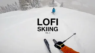 Ski Music Relaxing POV Backcountry Powder Skiing | 30 Minutes in Utah – Lofi Skiing Vol. 3