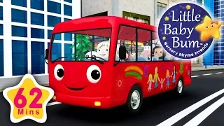 Wheels On The Bus | Part 13 | Plus More Nursery Rhymes | 62 Minutes Compilation from LBB!