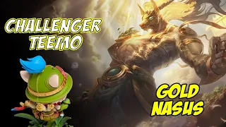 Challenger Teemo vs Gold Nasus