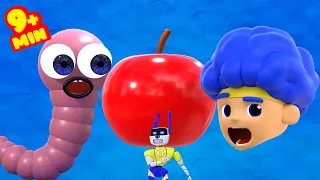 Om-Nom-nom with New Heroes + MORE D Billions Kids Songs