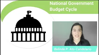 National Government Budget Cycle of the Philippines