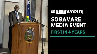 Solomon Islands PM holds his first press conference in four years | The World