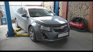 Устранение течей масла и антифриза замена ГРМ  на Chevrolet Cruze 1,8 Шевроле Круз 2015 года  1часть