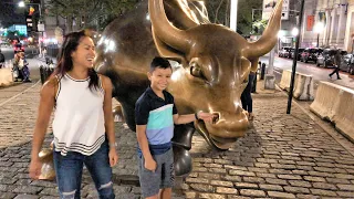 Wall Street Charging Bull in New York City