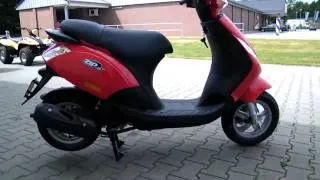 Piaggio Zip 50-2010 Roller/Scooter Rot