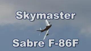 Chetan Saraf - Skymaster Sabre F-86F Scale Jet - 2-12-2022