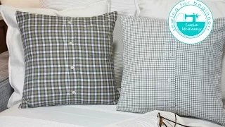 Upcycling shirts: make a pillow