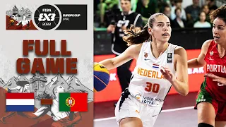 Netherlands v Portugal | Women | Full Game | FIBA 3x3 Europe Cup 2022
