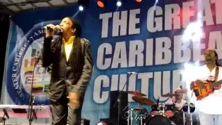 THE LEGENDARY REGGAE SINGER GLEN WASHINGTON PERFORMING AT UNIFEST 2016 FLORIDA