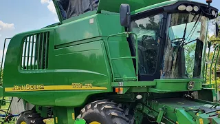 Ремонт  John Deere січкарня та редуктор бункера