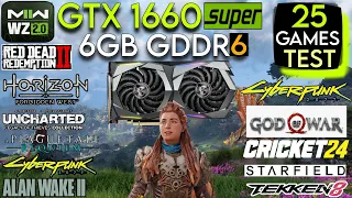 GTX 1660 Super In Mid 2024 - Test In 25 Latest Games - Best Mid Range Gpu !