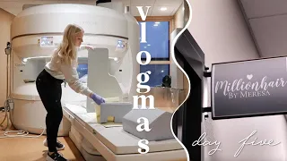 VLOGMAS day 5: come to work with me in MRI & hair appointment