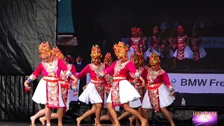 Fresno Hmong New Year 2021-2022 | Dance Competition Rnd 1 | Ntxhais  Koom Pheej