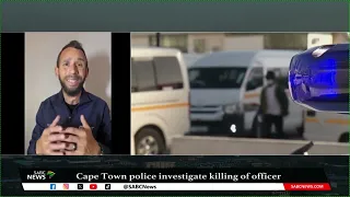 Cape Town police investigate killing of officer