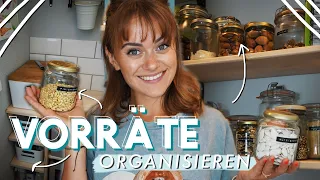 Küche organisieren & Vorräte sortieren - meine Tipps & Tricks