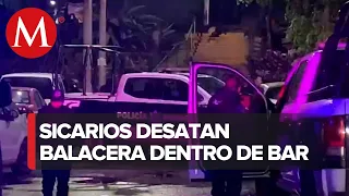 Seis personas pierden la vida tras ataque armado en bar de Veracruz