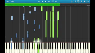 Rohirrim Charge (remastered) | Piano Arrangement by Sir Tim Lowes (synthesia tutorial)