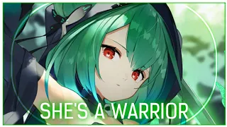 「Nightcore」She's A Warrior ( Keiden & Weird Kid & Lena Luisa/Lyrics )