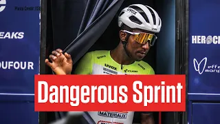 Biniam Girmay Says Stage 7 Sprint Was Dangerous At Tour de France 2023