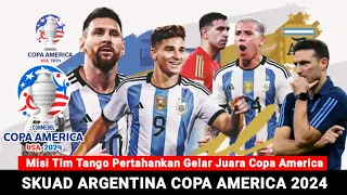 Lionel Messi Masuk Skuad Timnas Argentina🔥 Skuad Argentina Copa America 2024 - Copa America 2024