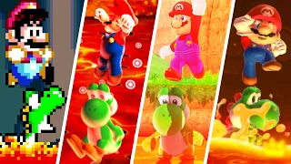 Evolution of Yoshi Dying by Mario (1990-2019)