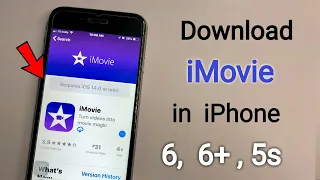 How to Download iMovie app in iPhone 6, 5s, 6Plus 🔥🔥