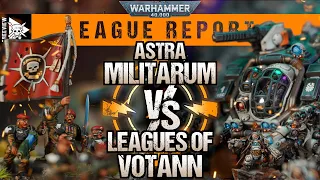 Astra Militarum vs Leagues of Votann | Season 2 Ep 4 Warhammer 40,000 League Report