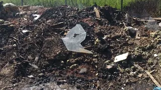 В Колюбакино сжигают отходы