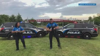 Alcoa PD do the 'Git Up Challenge'