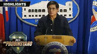 Oscar clears Task Force Agila's name to the public | FPJ's Ang Probinsyano (With English Subs)