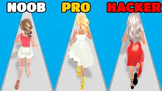 Doll Designer - All Levels Gameplay Walkthrough (NOOB vs PRO vs HACKER)