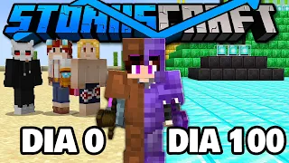 EU SOBREVIVI 100 DIAS EM STONKSCRAFT 2 (MINECRAFT COM MODS) - O FILME