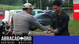 Sells Drugs To Cop Magic Prank - abracadaBRO Dangerous & Best Street Magic Tricks Indonesia