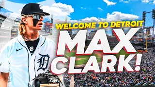 MAX CLARK: Welcome to the Detroit Tigers! #mlbb