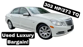 2012 Mercedes Benz E350 4MATIC 3.5 V6 POV Test Drive & 90,000 Mile Review