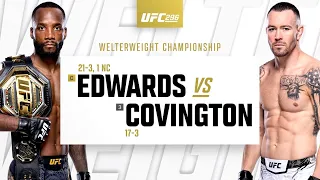 UFC 296: Leon Edwards vs Colby Covington Highlights