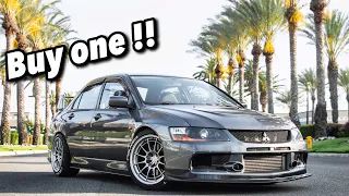 5 Reasons Why You NEED To BUY A Mitsubishi EVO! (BEFORE ITS TOO LATE)