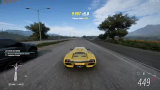 Forza Horizon 5 Lamborghini Diablo GTR Tuned/upgraded Racing V12 top speed