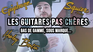 Guitare bas de gamme, sous marque: QUELLE GUITARE ACHETER?! (Harley Benton, Squier...)