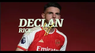 Declan Rice the Arsenal Number 41