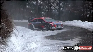 Test Rallye Monte Carlo 2021 - Thierry Neuville - Flat out & Mistakes - RallyeChrono