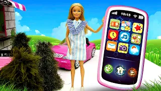 Barbie estraga o encontro com Ken! Novelinha da Barbie e sua família para meninas em português