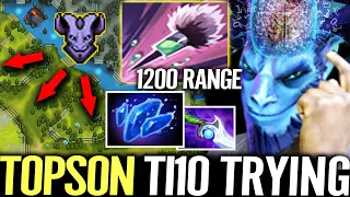 🔥 TOPSON Riki Mid — Sleeping Dart 1200 Cast Range TI10 Trying New Hero 18Kills Dota 2 Pro