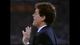 Channel 4 Football Italia Mezzanotte 1995-96:  Roma vs Milan_Peter Brackley