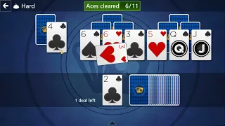 TriPeaks Hard | August 6 2022 | Microsoft Solitaire Collection | Gameplay Mobile Games