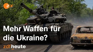 Ramstein-Konferenz: Mehr Waffen für die Ukraine? | ZDF Morgenmagazin