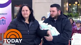 Couple Who Escaped Ukraine With Newborn Reunites With Family