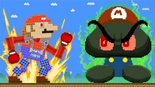 Robo Mario vS. Zombie Goomba: Who is The Winner? Super Mario Battle | ADN MARIO GAME