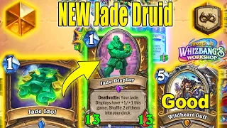 NEW Jade Display Druid Is Actually REALLY Good To Play At Whizbang's Workshop | Hearthstone