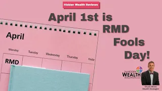 April 1st is RMD Fools Day!